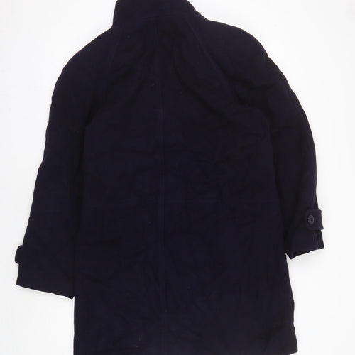 Richard Women's Blue Wool Overcoat Size 14