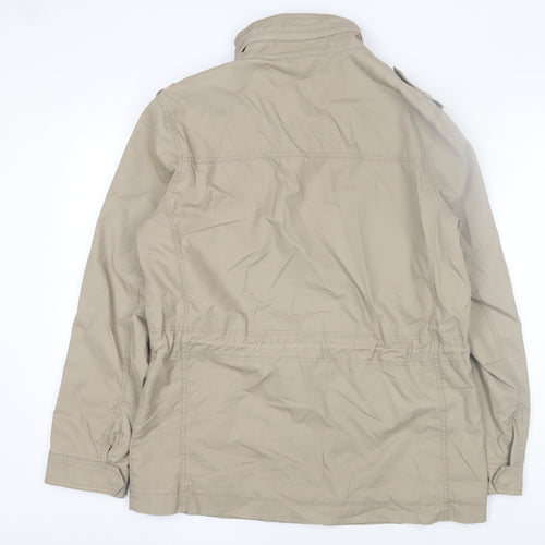 John Lewis Men's Beige Military Jacket L