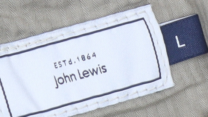 John Lewis Men's Beige Military Jacket L