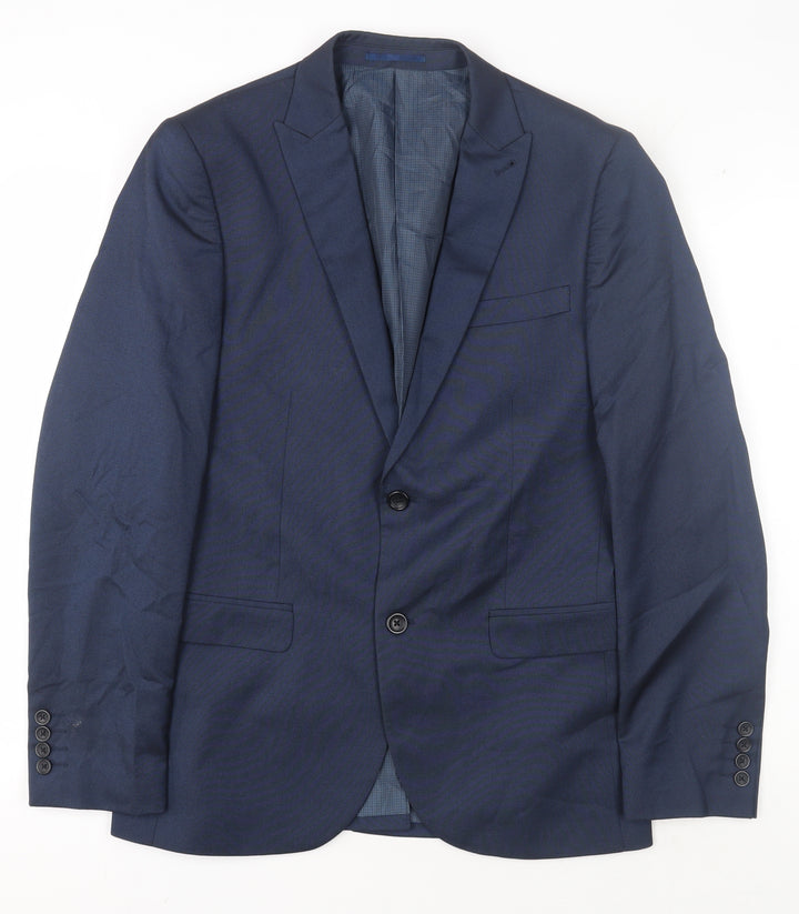 Next Men's Blue Slim Fit Blazer 40R