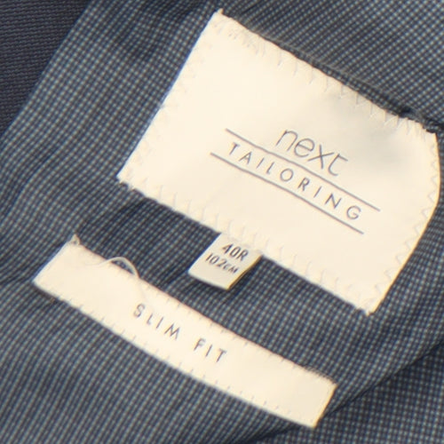 Next Men's Blue Slim Fit Blazer 40R
