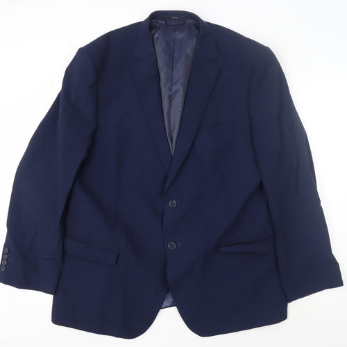 Marks and Spencer Men's Blue 46R Blazer Jacket