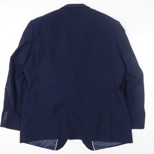 Marks and Spencer Men's Blue 46R Blazer Jacket