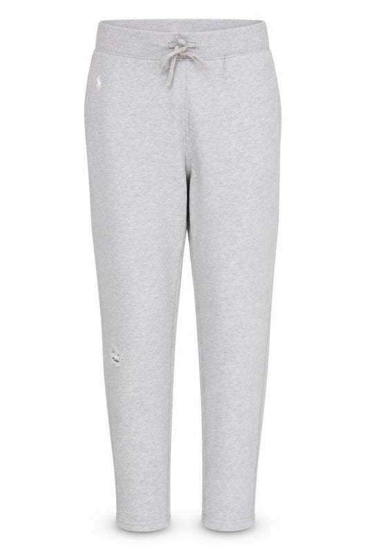 Front view of Ralph Lauren girls’ grey jogger trousers 12-14 years