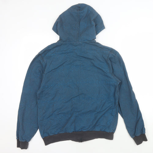 REVsport Men's Blue Geometric Track Jacket L