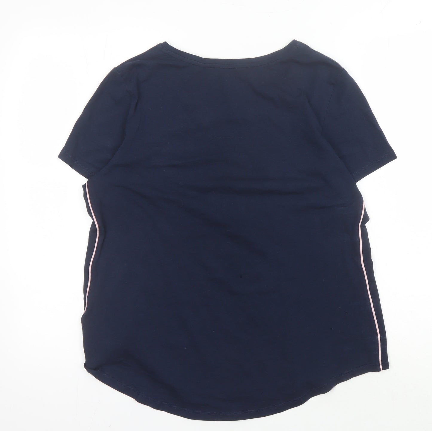 Marks and Spencer Women's Blue Gym T-Shirt Size 18