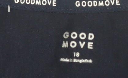 Marks and Spencer Women's Blue Gym T-Shirt Size 18