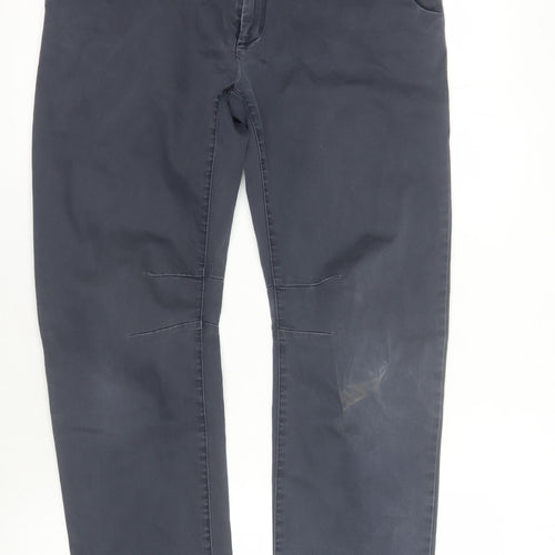 Zara Men's Blue Chino Trousers, Size 38