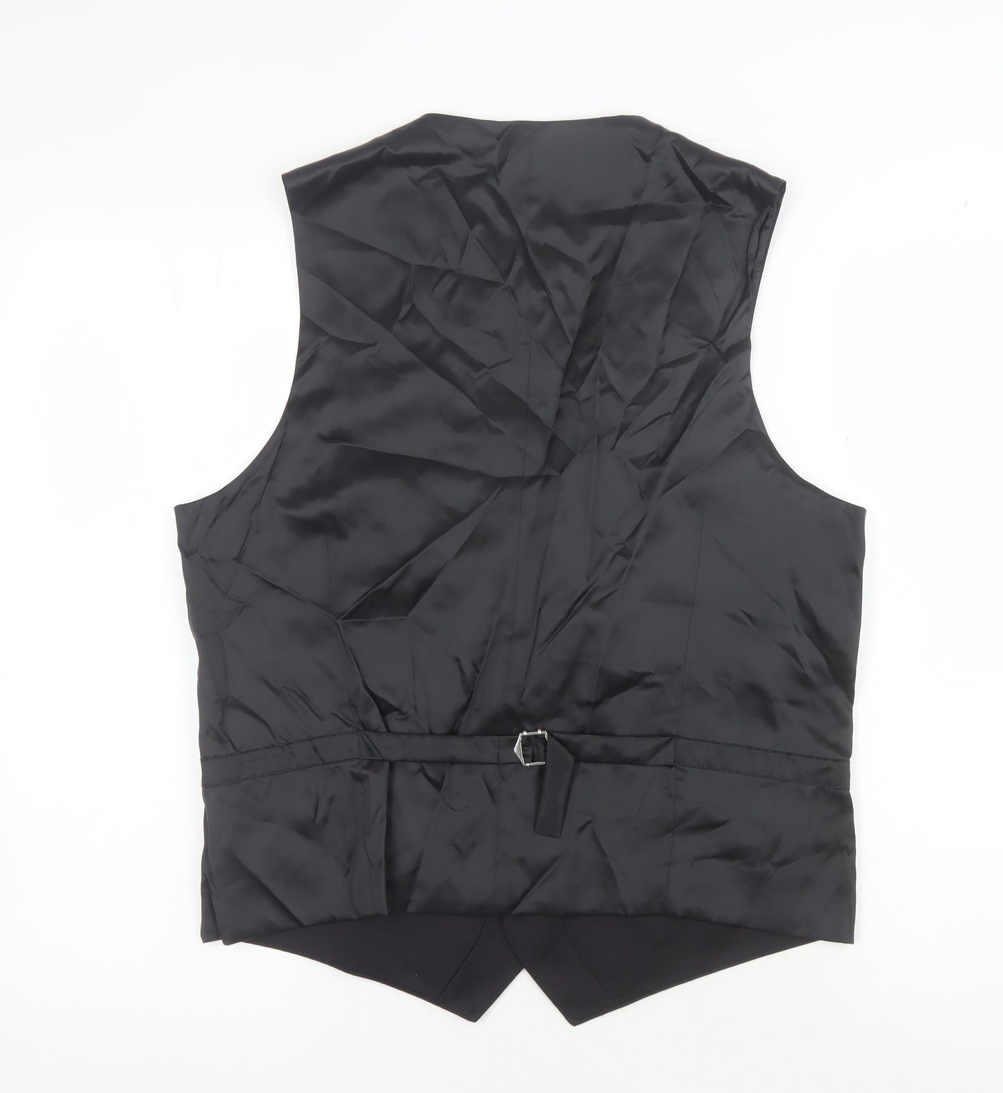 Marks and Spencer Black Wool Suit Waistcoat 40R