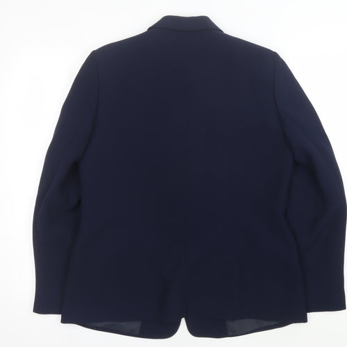 Eastex Women's Blue Suit Jacket - Size 10, Classic Formalwear