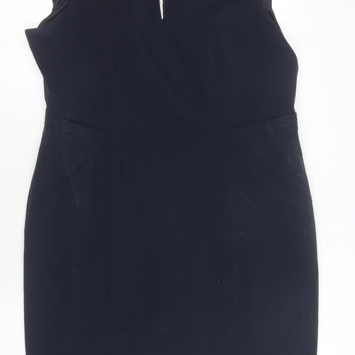 Marks and Spencer Women's Black Sheath Dress Size 18