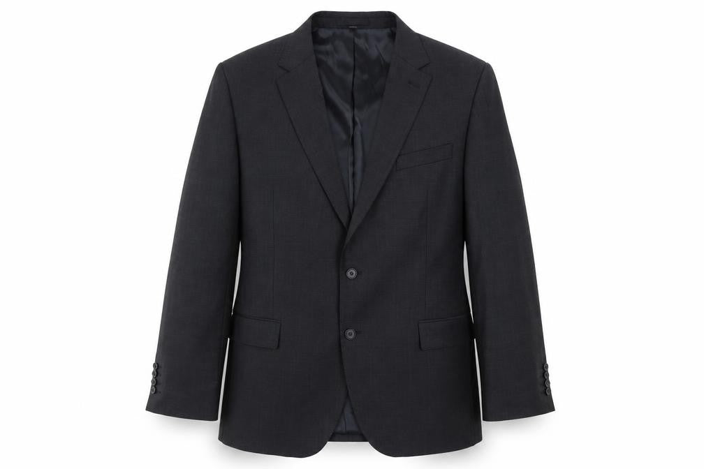 Front view of Marks & Spencer Men's Grey Suit Jacket 46R