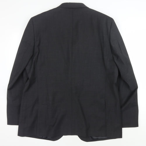 Marks and Spencer Men's Grey Suit Jacket 46R