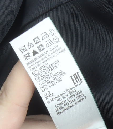 Marks and Spencer Men's Grey Suit Jacket 46R