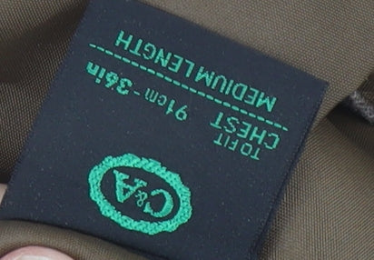 C&A Men's Brown Suit Waistcoat, Size 36R Stylish