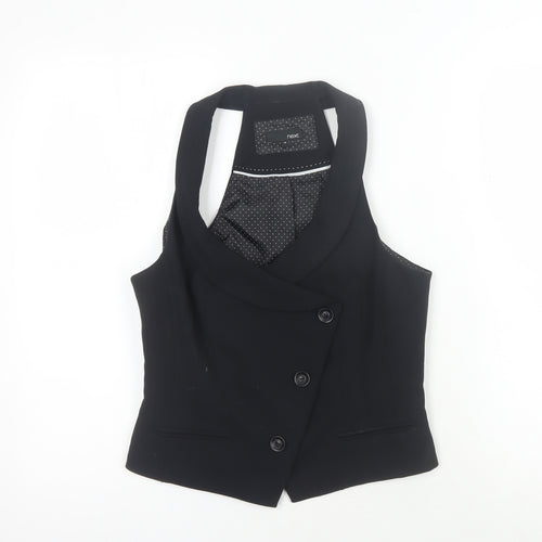 Next Women's Black Suit Waistcoat Size 10