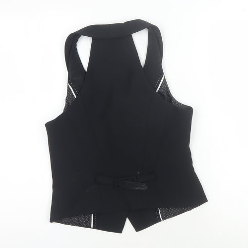 Next Women's Black Suit Waistcoat Size 10
