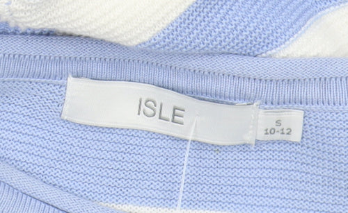 Isle Women's Multicoloured Striped Pullover Jumper S