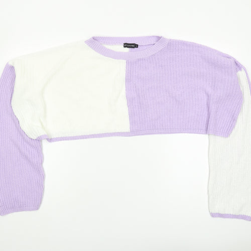 PrettyLittleThing Women's Multicoloured S Pullover Jumper