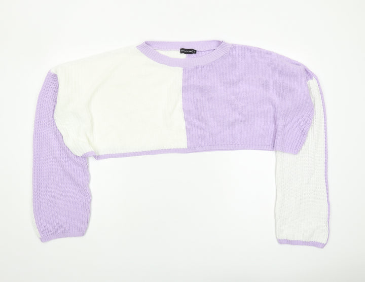 PrettyLittleThing Women's Multicoloured S Pullover Jumper