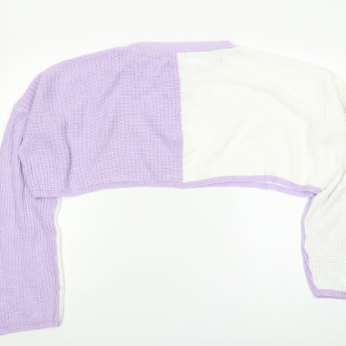 PrettyLittleThing Women's Multicoloured S Pullover Jumper