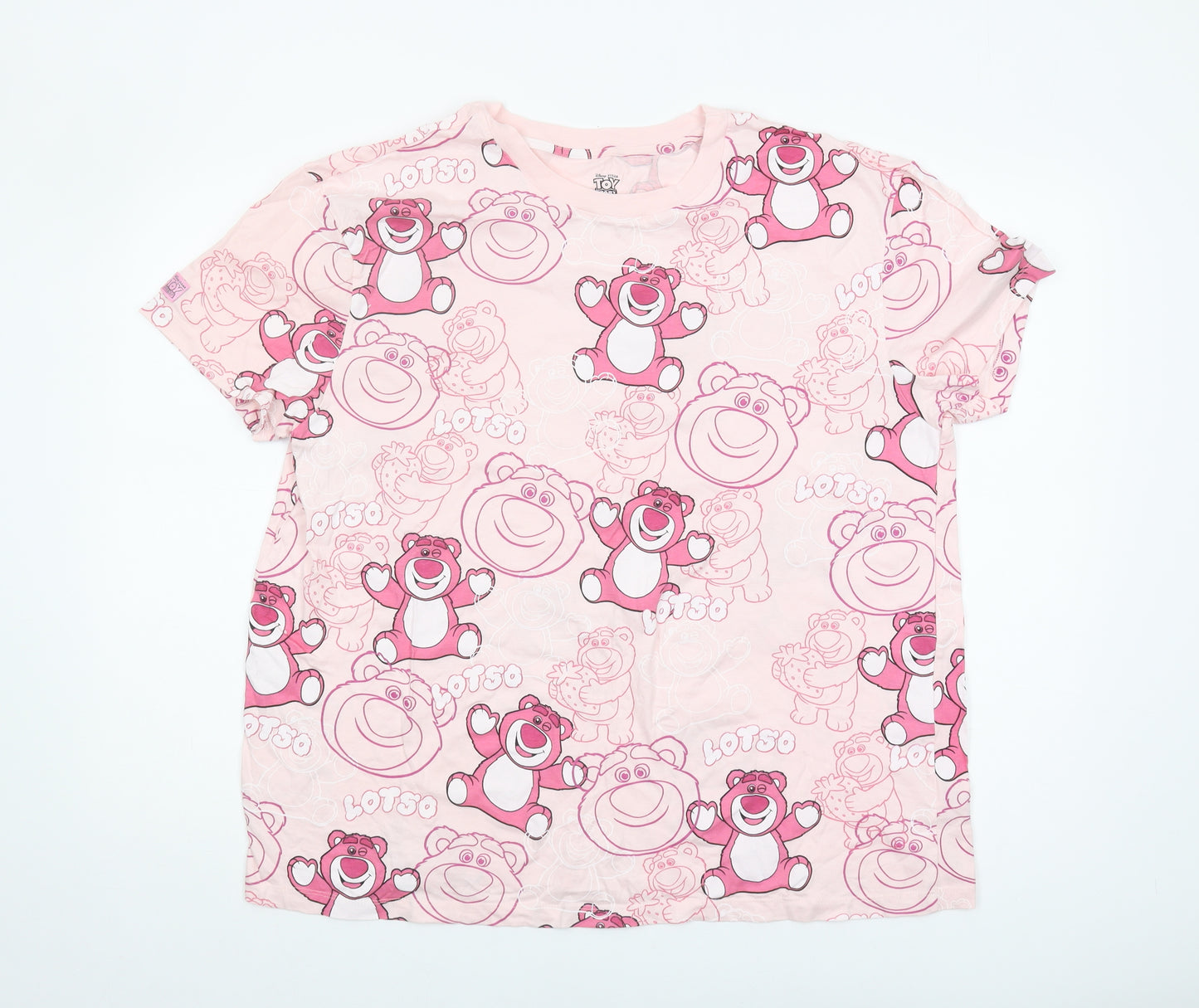 Primark Toy Story Women’s Pink T-Shirt L