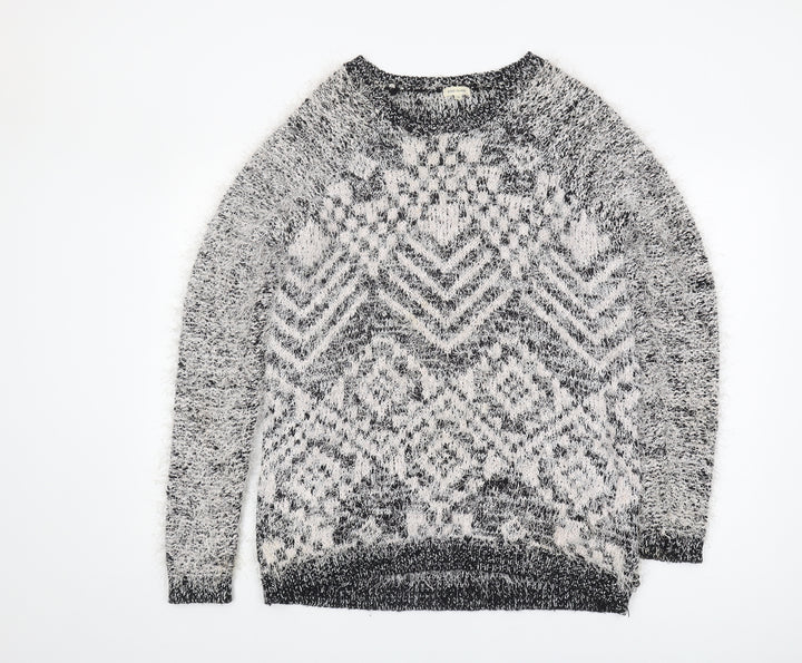 River Island Women's Multicoloured Geometric Jumper Size 14