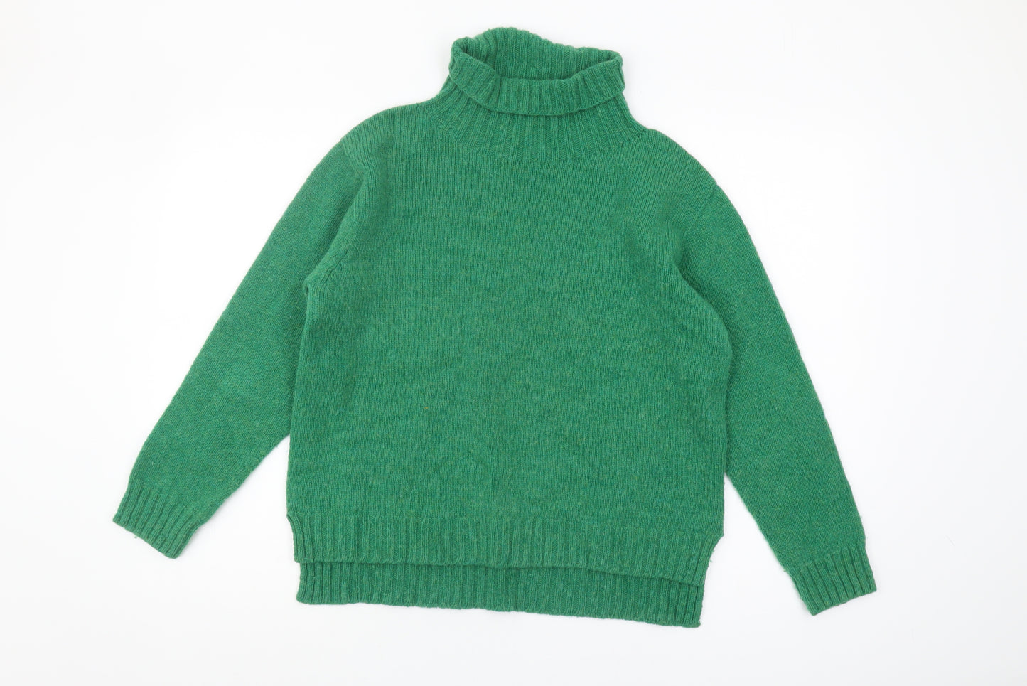 Freight H.H.G Women's Green Wool Pullover Jumper - S