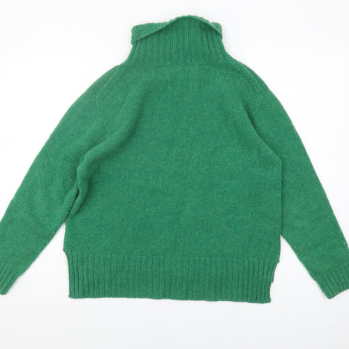 Freight H.H.G Women's Green Wool Pullover Jumper - S