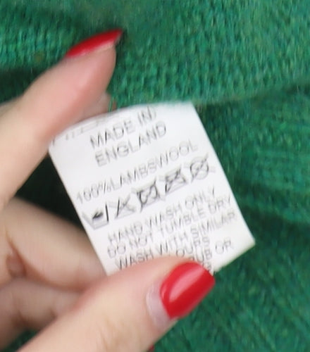 Freight H.H.G Women's Green Wool Pullover Jumper - S