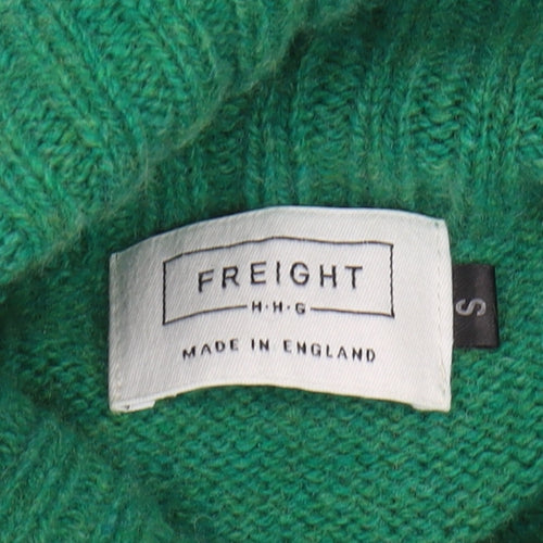 Freight H.H.G Women's Green Wool Pullover Jumper - S