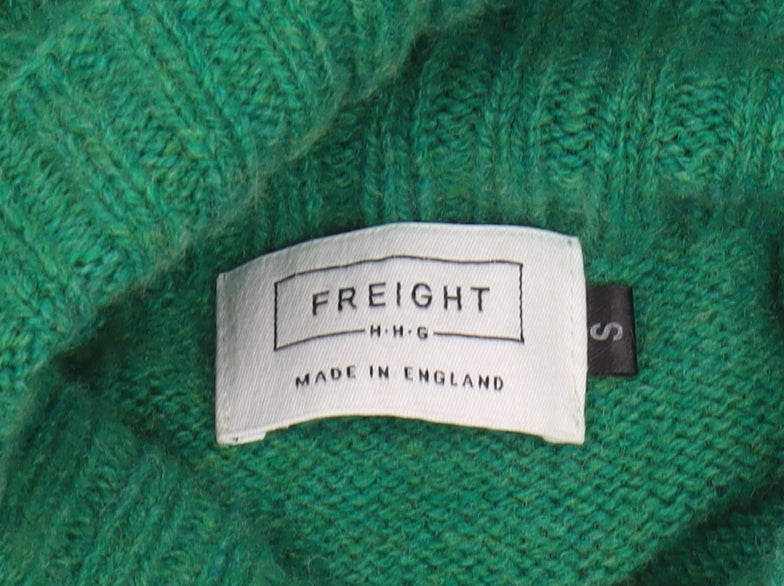 Freight H.H.G Women's Green Wool Pullover Jumper - S