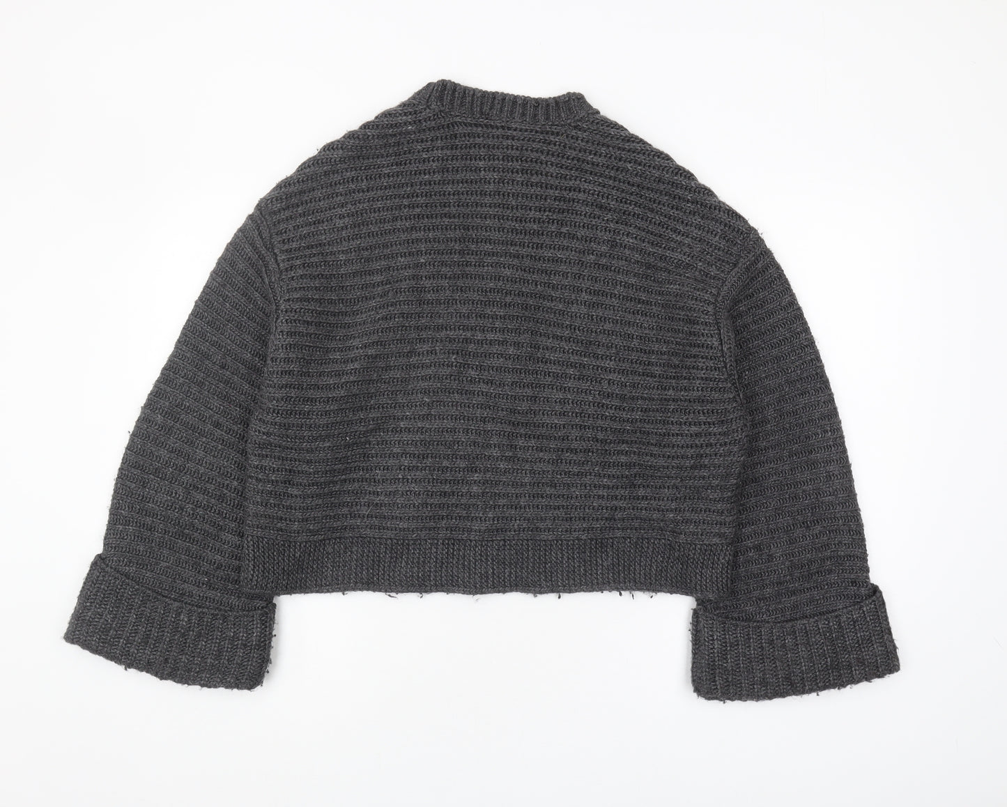 ASOS Design Women's Black Chunky Knit Pullover Jumper - S