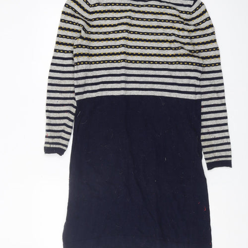 White Stuff Women's Multicoloured Striped Pullover Jumper