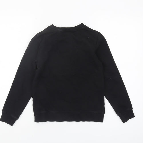 H&M Boys Black Space Explorer Sweatshirt 10 Years