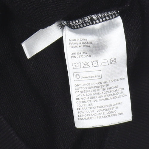 H&M Boys Black Space Explorer Sweatshirt 10 Years