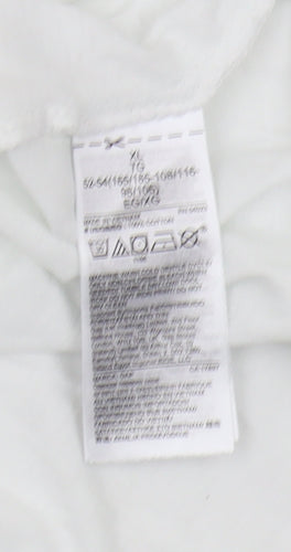 GAP Men's White Graphic T-Shirt XL