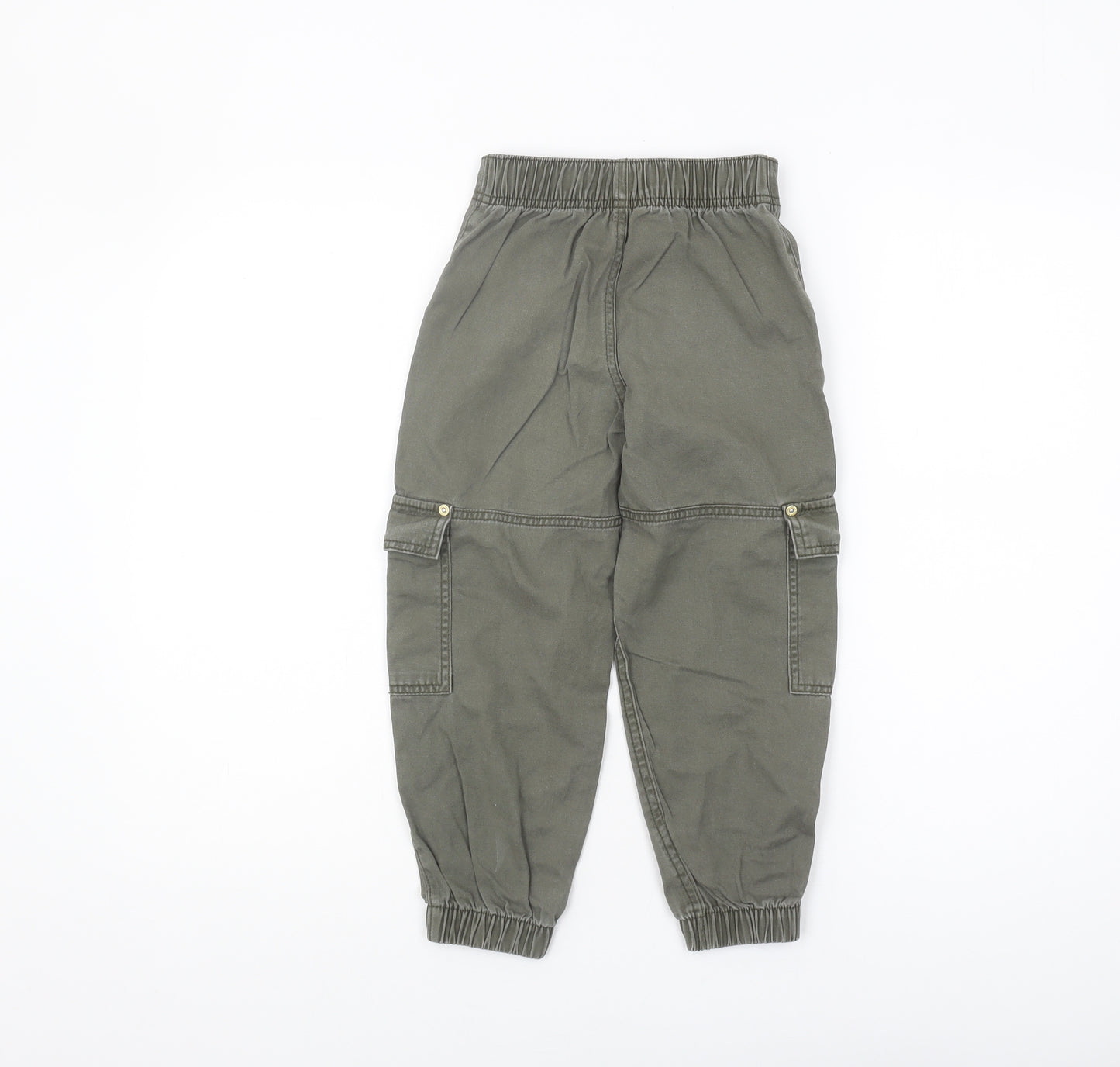 River Island Girls Cargo Trousers Grey 5 Years Elastic Waist
