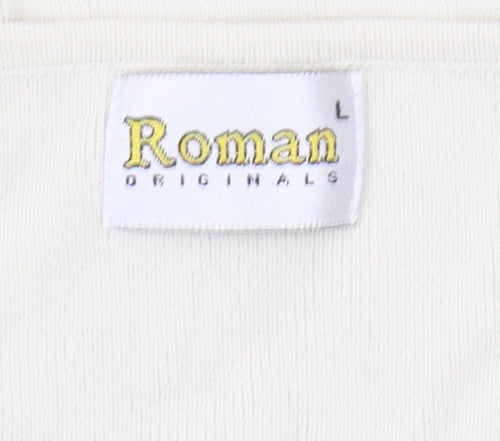 Roman Originals Women's Beige Pullover Jumper L