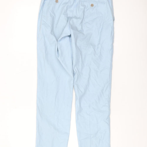 Skopes Men's Blue Tapered Trousers, Size 28