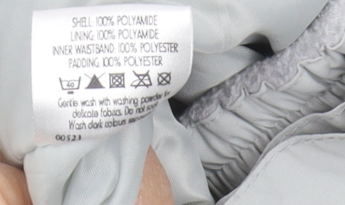 Active Club Girls Grey Dungarees Trousers Size 10 Years