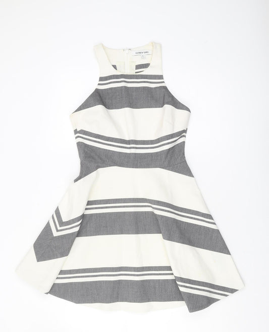 lipsy mono skater dress Buy Lipsy Blue Petite Diamante Trim Scuba Mini Skater Dress from Next USA