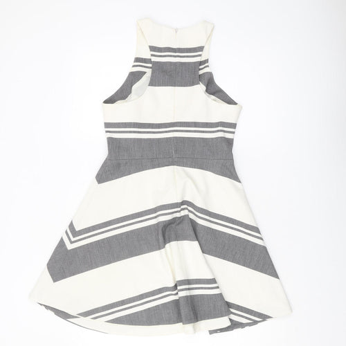 Elizabeth and James Women's Striped Fit & Flare Dress