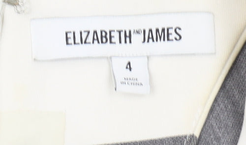 Elizabeth and James Women's Striped Fit & Flare Dress