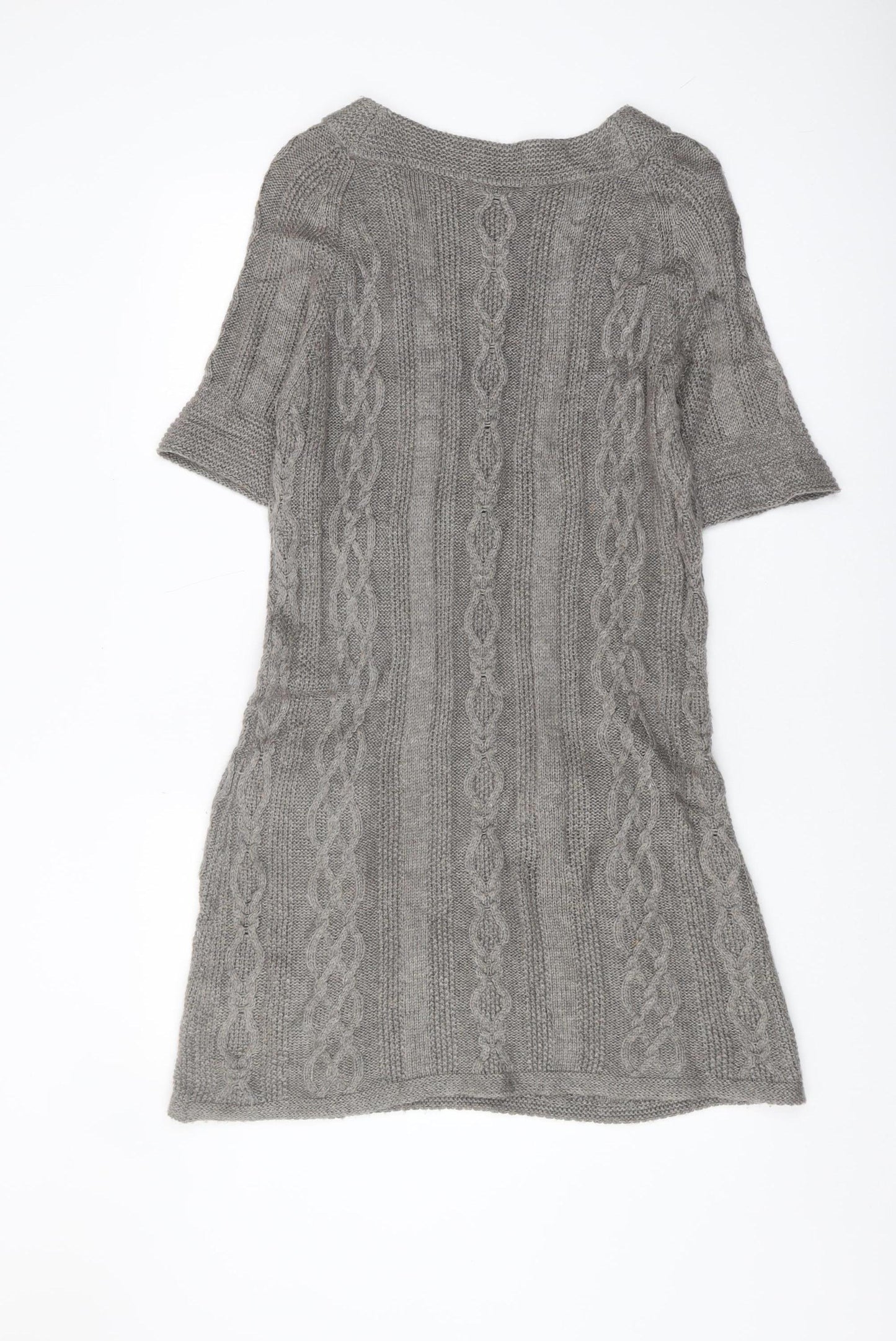 Marks and Spencer Women's Grey Jumper Dress Size 14