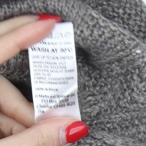 Marks and Spencer Women's Grey Jumper Dress Size 14