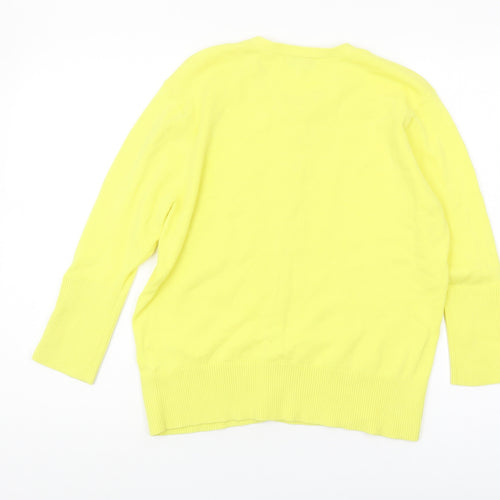 Lakeland Women's Yellow Cardigan Size 14