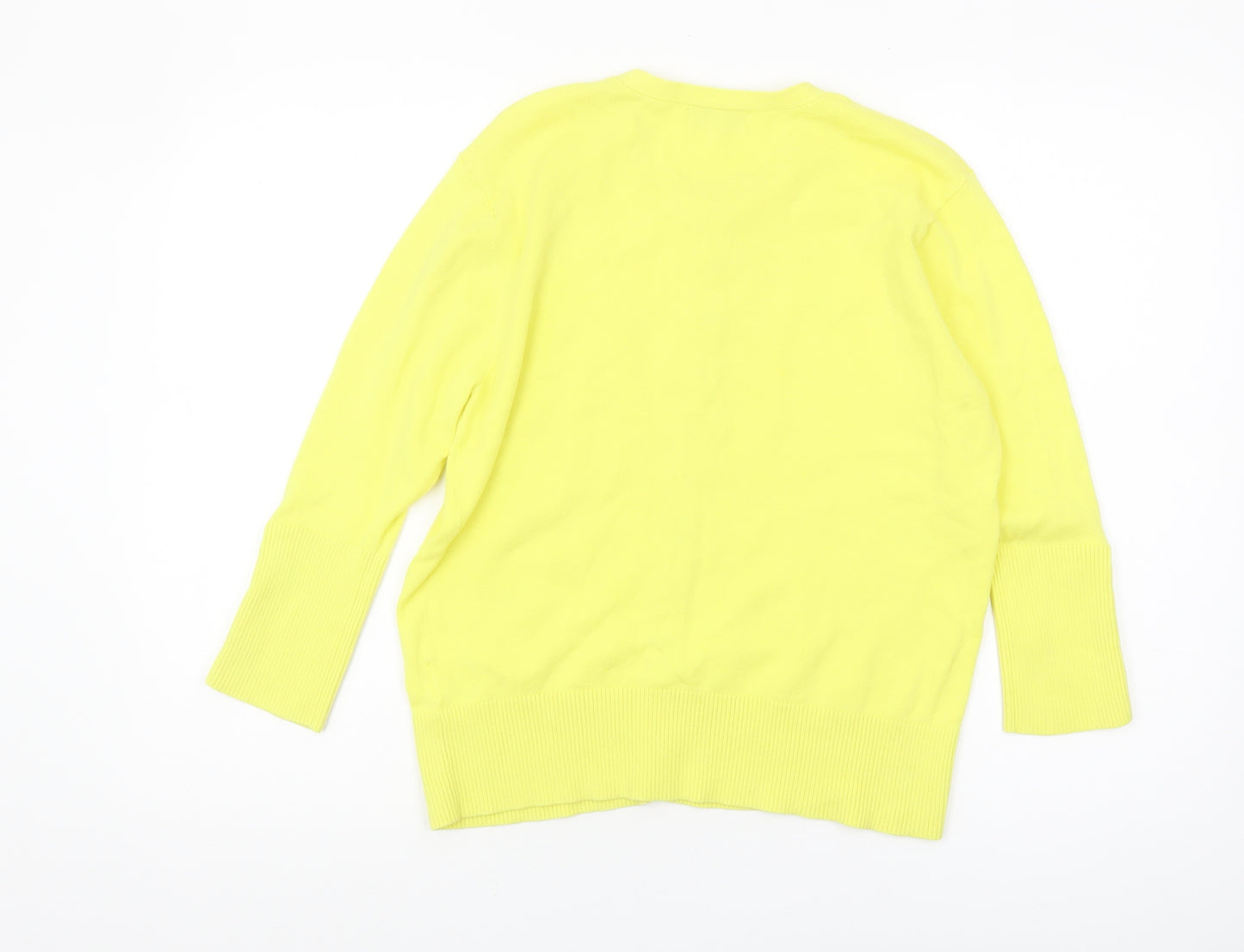 Lakeland Women's Yellow Cardigan Size 14