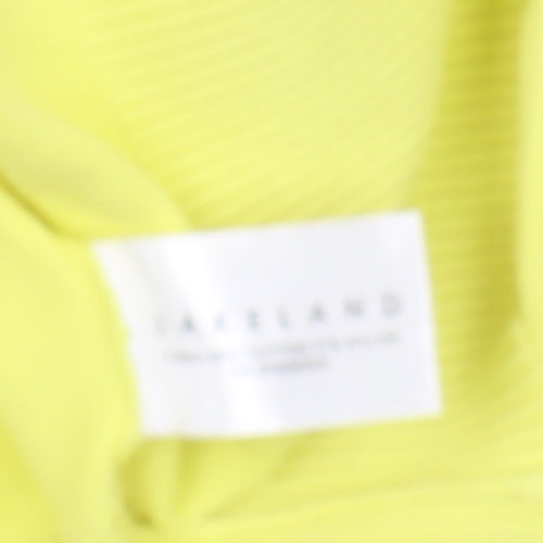 Lakeland Women's Yellow Cardigan Size 14