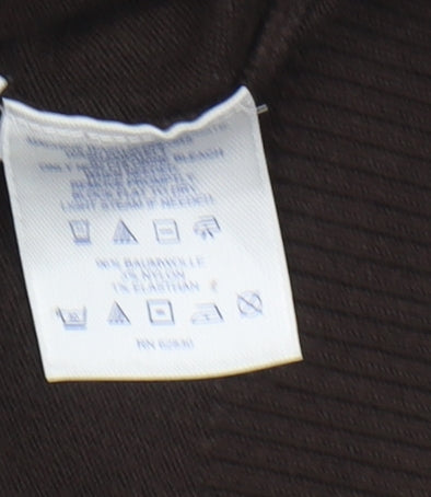 Lands' End Women's Brown Cardigan, Size 10